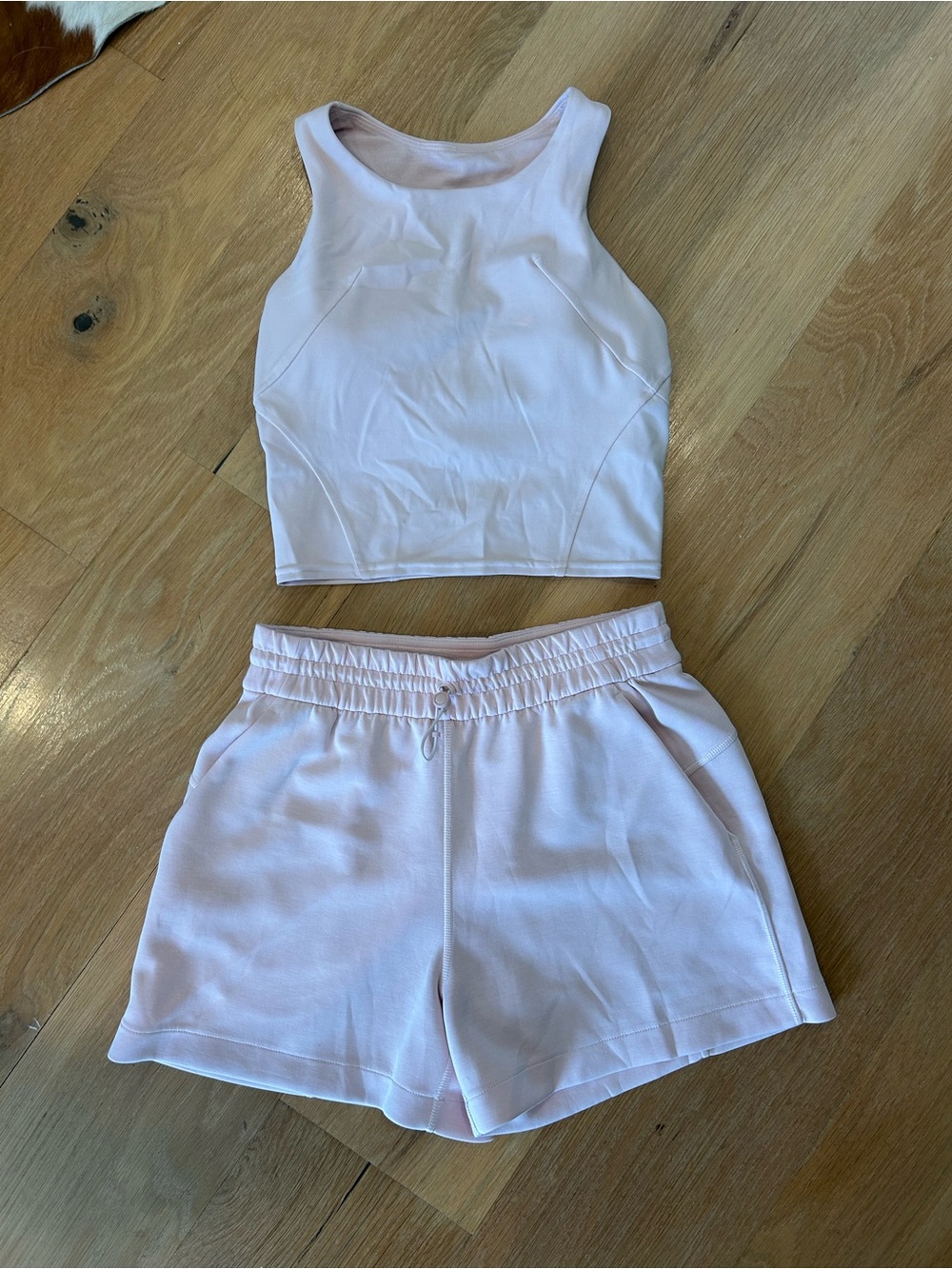 lululemon align high neck support tank cropped